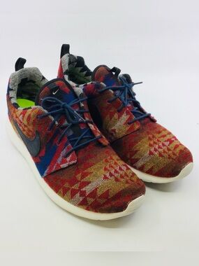 Nike ID Rosche Premium Pendleton Aztec men’s athletic shoes 11.5